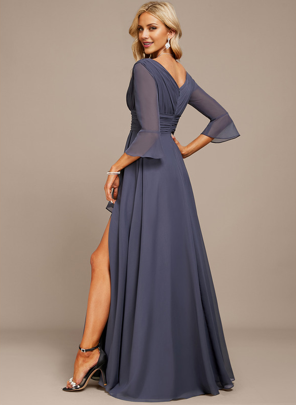 blue gray dress sweetheart tulle formal blue evening dress – dresstby Size:0-3 month Dress&Jumpsuit Silk Laundry Blue Silk