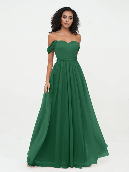 Bow Princess off shoulder chiffon dress