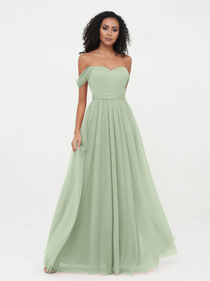 Bow Princess off shoulder chiffon dress