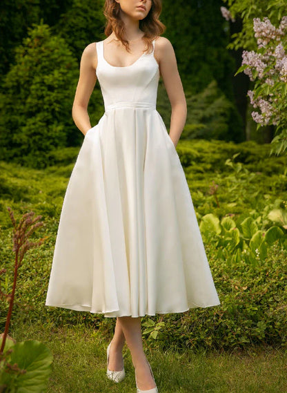 A-word/Princess Spoon Tea Long Wedding Dress